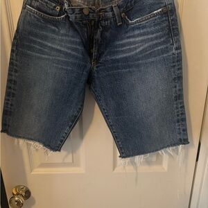 Lucky Brand Women's Denim Cutoff Shorts in Medium Blue